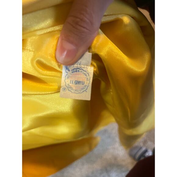 Vintage Bill Blass long yellow coat size 10 - Picture 6 of 7